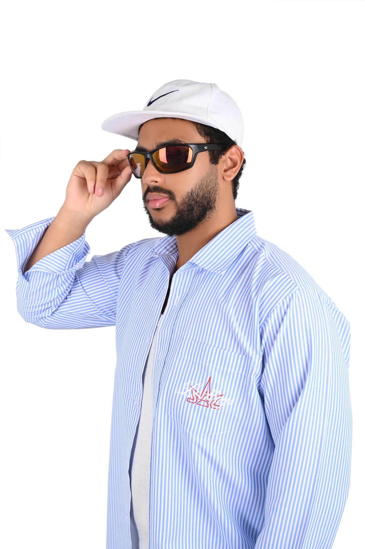 Blue Long-Sleeve flannel