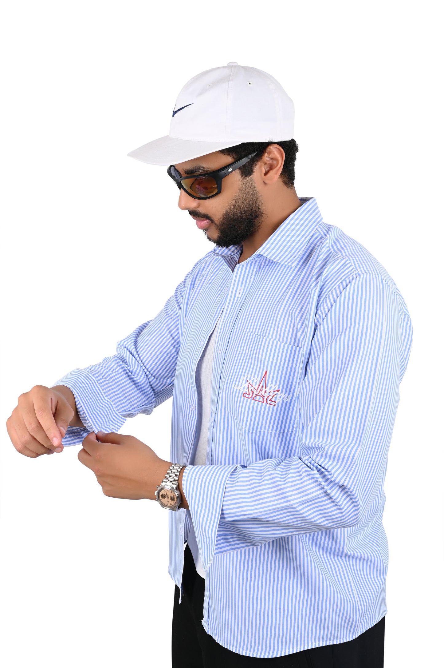 Blue Long-Sleeve flannel