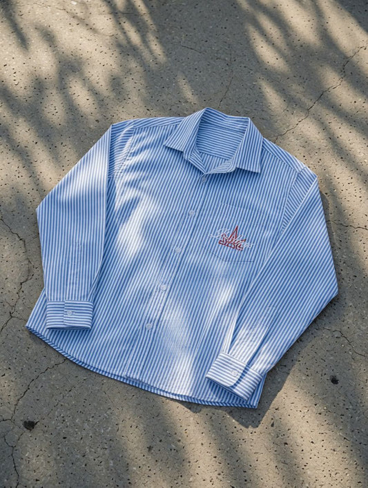 Blue Long-Sleeve flannel