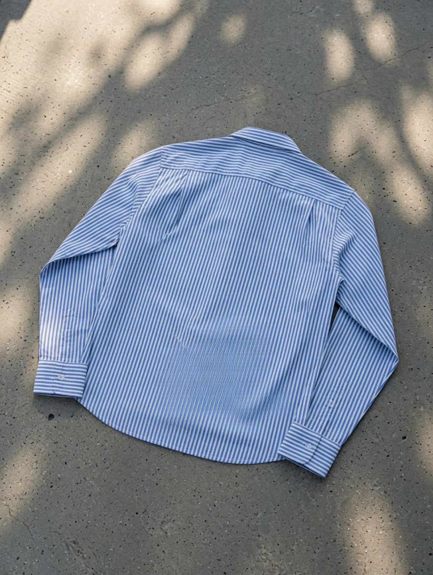 Blue Long-Sleeve flannel